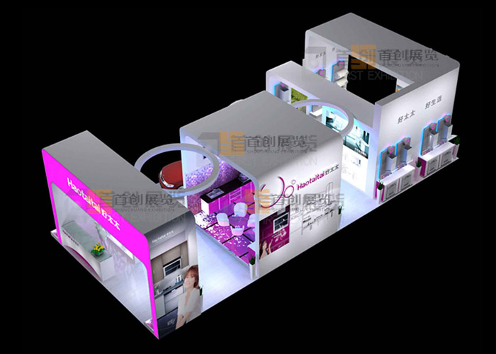 好太太 電子家電展臺搭建(圖1)